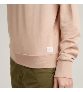 G-Star Boat Neck Loose Sweatshirt rosa