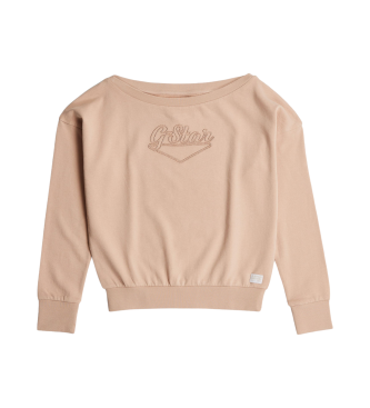 G-Star Sudadera Boat Neck Loose rosa