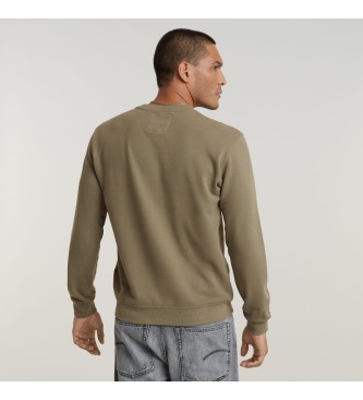 G-Star Sweatshirt Konstruktion brun