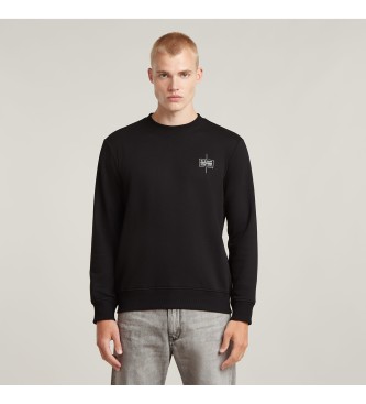 G-Star Sweatshirt com logtipo preto