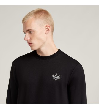 G-Star Sweatshirt com logtipo preto