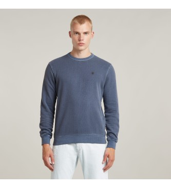 G-Star Gefrbtes Sweatshirt blau