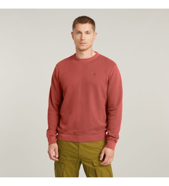 G-Star Overgeverfd sweatshirt rood