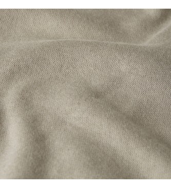G-Star Felpa con cappuccio e zip Premium Core beige verdastro