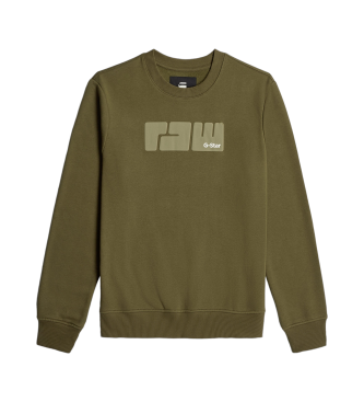 G-Star Sudadera RAW verde