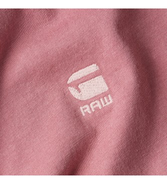 G-Star Camiseta Front Seam rosa