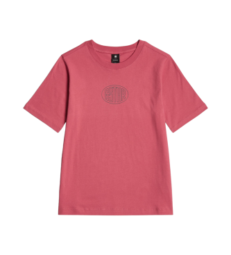 G-Star T-shirt G-Star cor-de-rosa