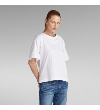 G-Star T-shirt med ls passform vit