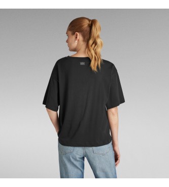 G-Star Luźny T-shirt w kolorze czarnym