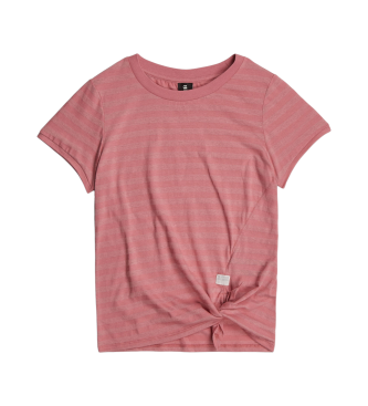 G-Star Top Regular Knotted pink