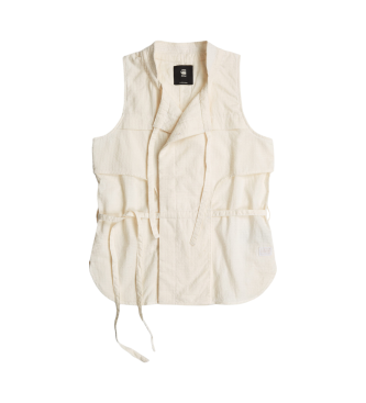 G-Star Oberteil Singlet wei