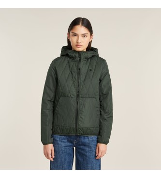 G-Star Chaqueta Utility Quilted Hooded gris