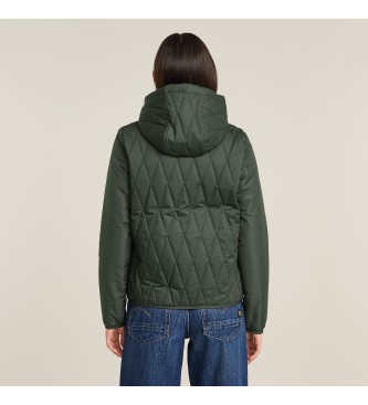 G-Star Chaqueta Utility Quilted Hooded gris