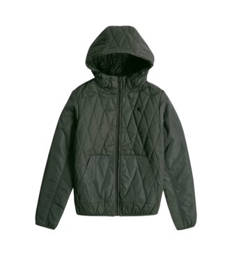 G-Star Chaqueta Utility Quilted Hooded gris