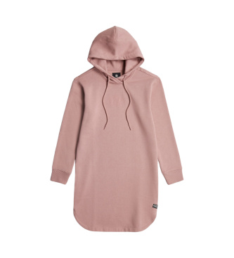 G-Star Logo Hooded Sweatshirt Dress