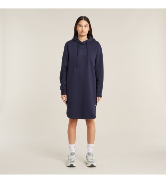 G-Star Logo Hooded Sweatshirt Dress