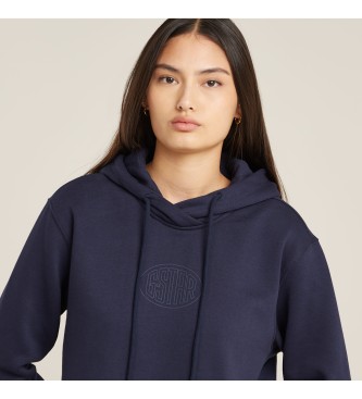 G-Star Logo Hooded Sweatshirt Dress