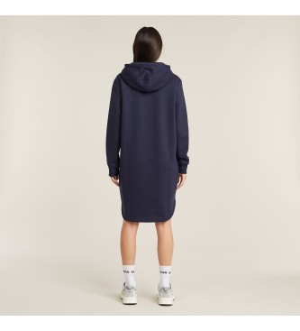 G-Star Logo Hooded Sweatshirt Dress