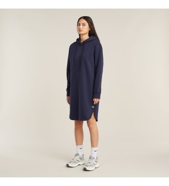 G-Star Logo Hooded Sweatshirt Dress