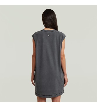 G-Star Grijs gewassen jurk