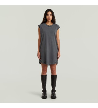 G-Star Grijs gewassen jurk