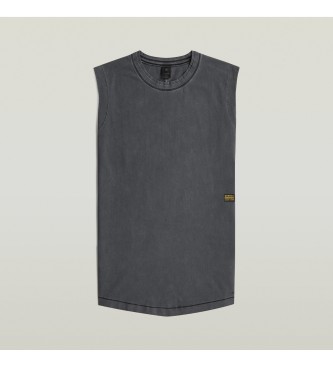 G-Star Grijs gewassen jurk