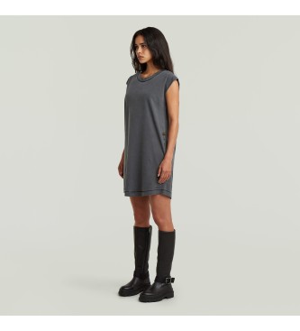 G-Star Grijs gewassen jurk
