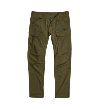 G-Star Spodnie Zip Cargo 3D Tapered w kolorze zielonym