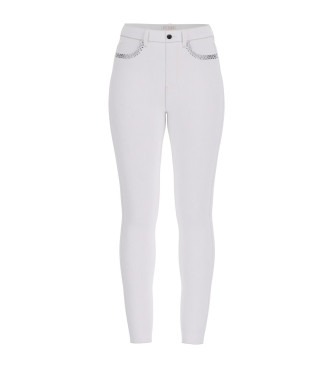 Guess Broek 1981 Witte skinny broek