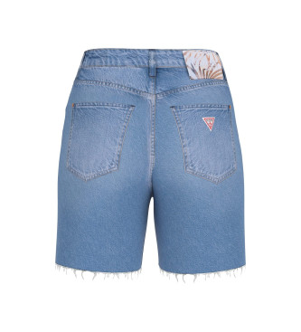 Guess Shorts 80s Pedal azul