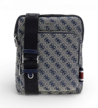 Guess Saco de mensageiro azul Boston