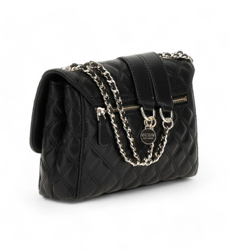 Guess Bandolera giully pespunteada negro