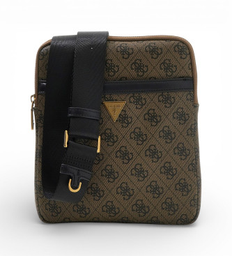Guess Sac � bandouli�re Milano Smart marron fonc�