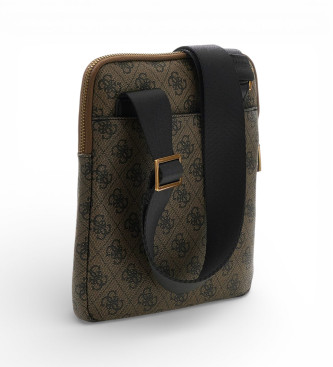 Guess Sac � bandouli�re Milano Smart marron fonc�