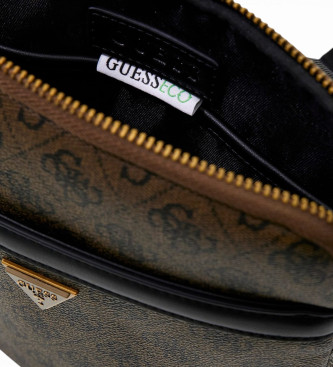 Guess Sac � bandouli�re Milano Smart marron fonc�