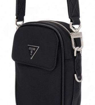 Guess Mala a tiracolo Mini Milano preta