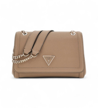 Guess Borsa a tracolla Noelle marrone saffiano