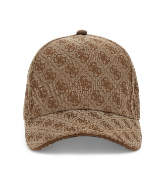 Guess Casquette marron avec visire noreen