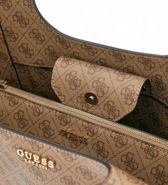 Guess Borsa beige Calista 2 in 1