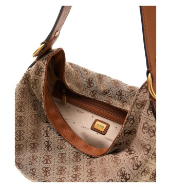 Guess Bolso de hombro Camden beige