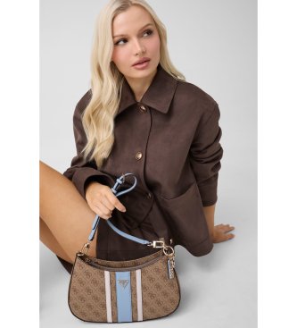 Guess Sac à bandoulière Noelle marron