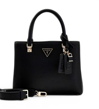 Guess Sac à main Noelle saffiano noir