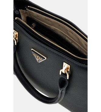 Guess Sac à main Noelle saffiano noir