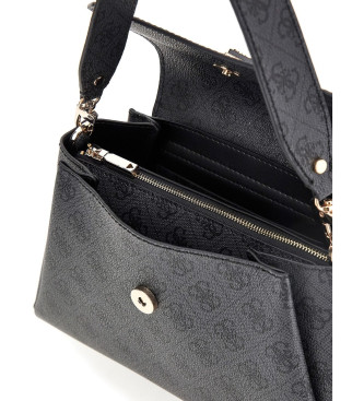 Guess Sac  bandoulire  rabat noir