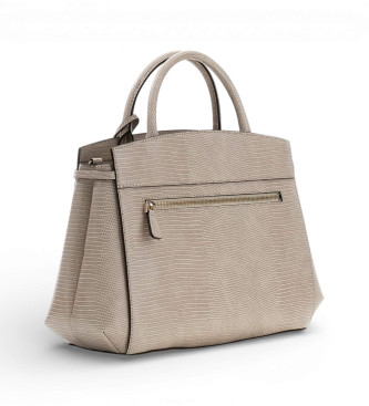 Guess Mala de m�o tripla bege Melinda