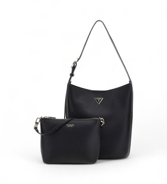 Guess Bolso Meridian II Bucket negro