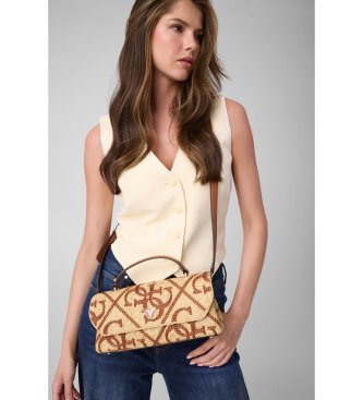 Guess Beige mini Kirsten-taske