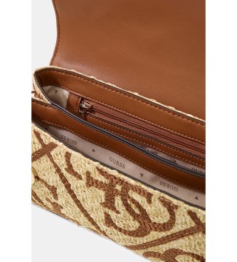 Guess Beige mini Kirsten-taske