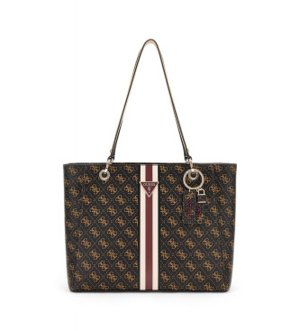 Guess Shopper bag noelle with logo 4g brown