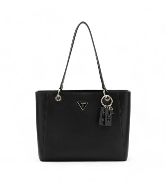 Guess Noelle Saffiano Shopper Tasche schwarz